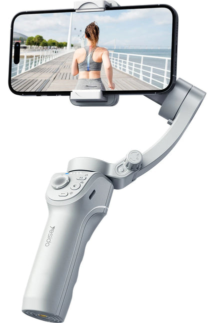 SF18 360 Derece Otomatik Yüz Takipli Tripodlu BT 5.0 Selfie Gimbal