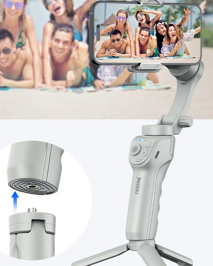 SF18 360 Derece Otomatik Yüz Takipli Tripodlu BT 5.0 Selfie Gimbal 5