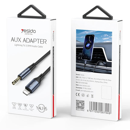 YAU35 Lightning to Aux Kablo 1M 11