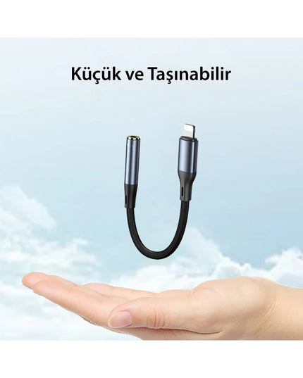 YAU37 Lightning to Aux Dönüştürücü 11