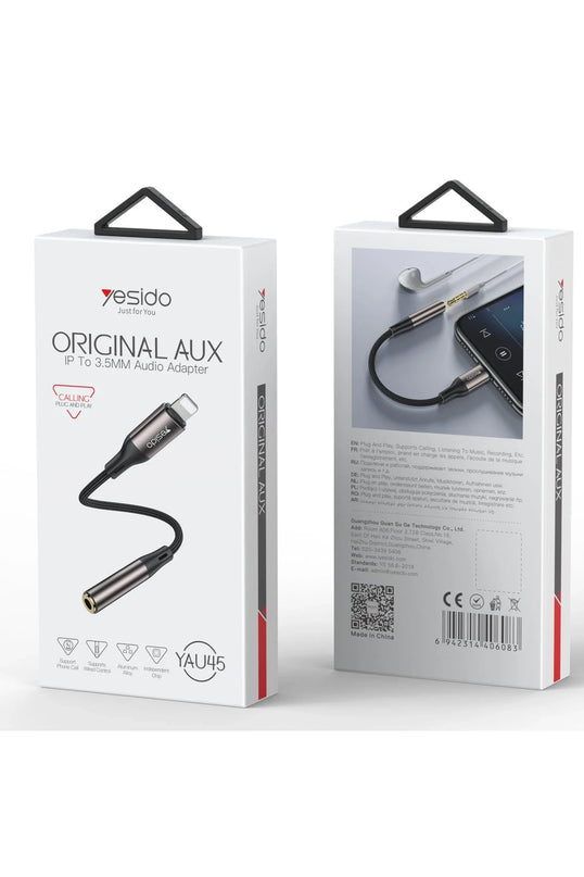 YAU45 Lightning to Aux Dönüştürücü 2