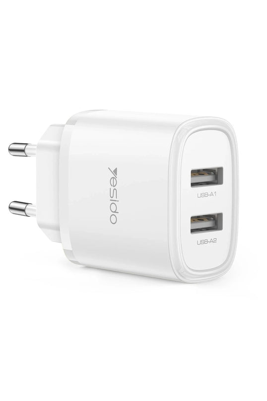 YC72 2 Adet 12W USB Çıkışlı Hızlı Şarj Cihazı