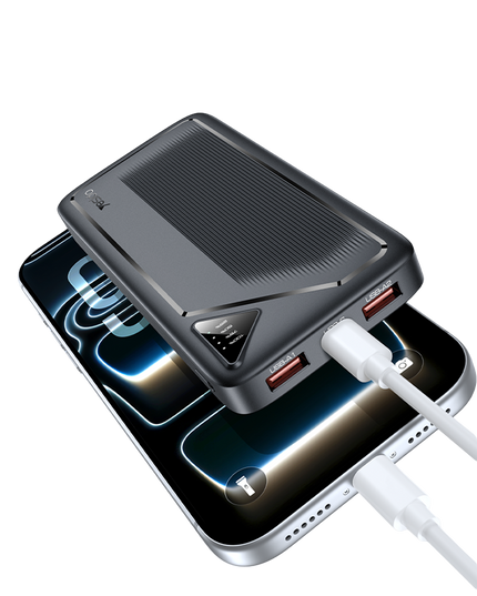YP101 10000mAh 22.5W PD Hızlı Şarjlı LED Göstergeli Powerbank 2