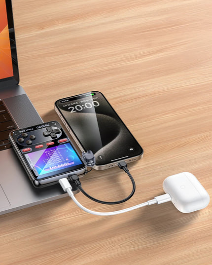 YP87 Dahili Retro Oyun Konsollu 10.000 mAh 2in1 20W PD Hızlı Şarj Powerbank 3