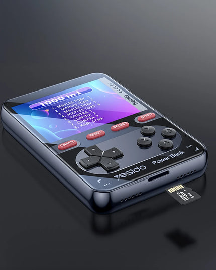 YP87 Dahili Retro Oyun Konsollu 10.000 mAh 2in1 20W PD Hızlı Şarj Powerbank 4
