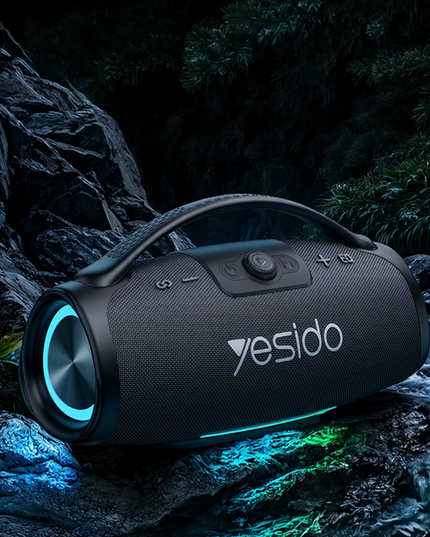 YSW49 120W RGB Işıklı Bluetooth 5.3 Destekli TWS Özellikli Taşınabilir Kablosuz Hoparlör 4