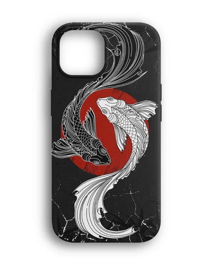 Ying Yang Koi Telefon Kılıfı