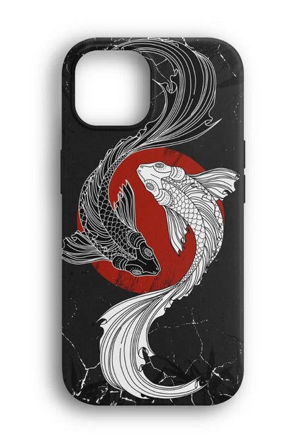 Ying Yang Koi Telefon Kılıfı