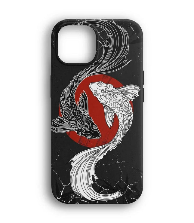 Ying Yang Koi Telefon Kılıfı