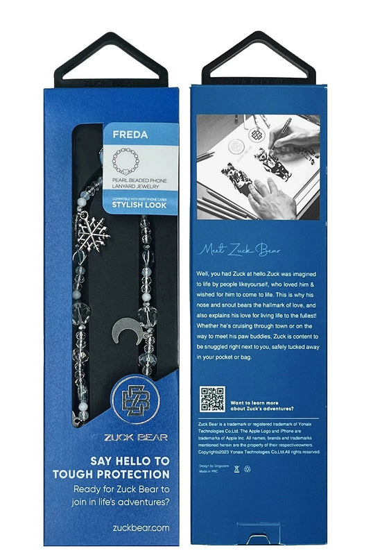 Zuckbear Freda Beaded Taşlı Universal Bileklik - Şeffaf 5