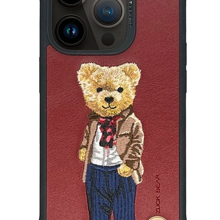 iPhone 15 Pro London Classic Kapak Kılıf - Kırmızı