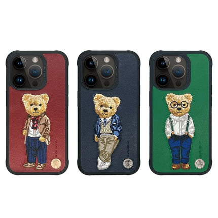 iPhone 15 Pro London Classic Kapak Kılıf - Yeşil 3
