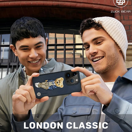 iPhone 15 Pro London Classic Kapak Kılıf - Yeşil 5