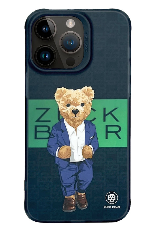 iPhone 15 Pro Max French Riviera Chic Kapak Kılıf - Lacivert