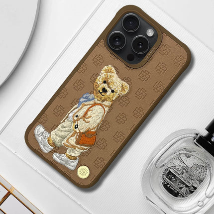 iPhone 15 Pro Paris Gentleman Kapak Kılıf - Yeşil 5