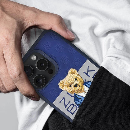 iPhone 15 Pro Paris Gentleman Kapak Kılıf - Yeşil 6