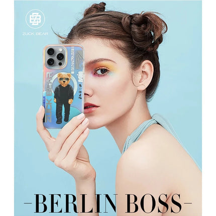 iPhone 16 Pro Berlin Boss Magsafe Kapak Kılıf - Siyah 5
